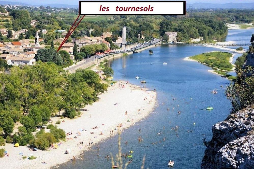 "Les Tournesols" Villa Saint-Martin-dʼArdèche Dış mekan fotoğraf
